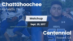 Matchup: Chattahoochee High vs. Centennial  2017