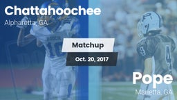 Matchup: Chattahoochee High vs. Pope  2017