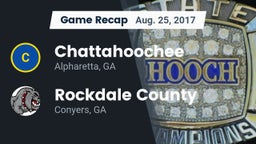 Recap: Chattahoochee  vs. Rockdale County  2017