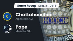 Recap: Chattahoochee  vs. Pope  2018