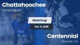 Matchup: Chattahoochee High vs. Centennial  2018