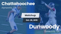 Matchup: Chattahoochee High vs. Dunwoody  2018