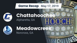 Recap: Chattahoochee  vs. Meadowcreek  2019