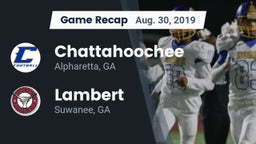 Recap: Chattahoochee  vs. Lambert  2019