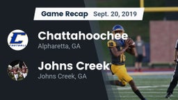 Recap: Chattahoochee  vs. Johns Creek  2019