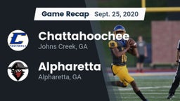 Recap: Chattahoochee  vs. Alpharetta  2020