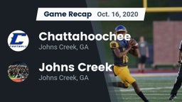 Recap: Chattahoochee  vs. Johns Creek  2020