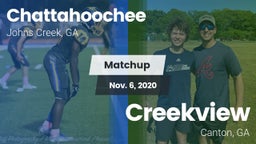 Matchup: Chattahoochee High vs. Creekview  2020