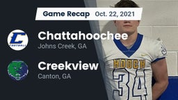 Recap: Chattahoochee  vs. Creekview  2021