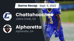 Recap: Chattahoochee  vs. Alpharetta  2022