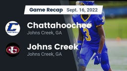 Recap: Chattahoochee  vs. Johns Creek  2022