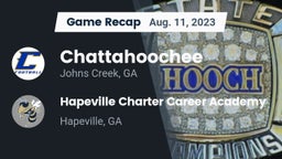 Recap: Chattahoochee  vs. Hapeville Charter Career Academy 2023