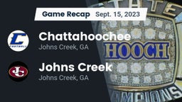 Recap: Chattahoochee  vs. Johns Creek  2023