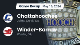 Recap: Chattahoochee  vs. Winder-Barrow  2024