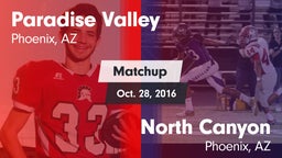 Matchup: Paradise Valley vs. North Canyon  2016