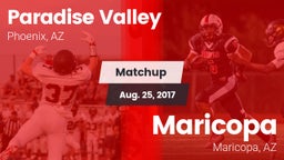 Matchup: Paradise Valley vs. Maricopa  2017
