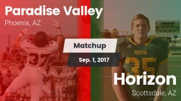 Matchup: Paradise Valley vs. Horizon  2017