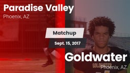 Matchup: Paradise Valley vs. Goldwater  2017