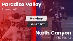 Matchup: Paradise Valley vs. North Canyon  2017