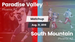 Matchup: Paradise Valley vs. South Mountain  2018