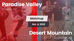 Matchup: Paradise Valley vs. Desert Mountain  2019