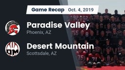 Recap: Paradise Valley  vs. Desert Mountain  2019