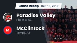 Recap: Paradise Valley  vs. McClintock  2019