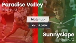 Matchup: Paradise Valley vs. Sunnyslope  2020
