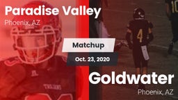 Matchup: Paradise Valley vs. Goldwater  2020