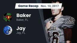 Recap: Baker  vs. Jay  2017