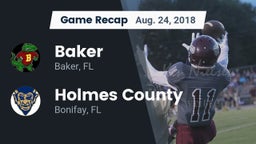 Recap: Baker  vs. Holmes County  2018