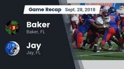 Recap: Baker  vs. Jay  2018
