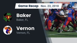 Recap: Baker  vs. Vernon  2018