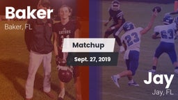 Matchup: Baker  vs. Jay  2019