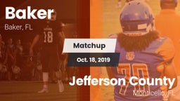 Matchup: Baker  vs. Jefferson County  2019