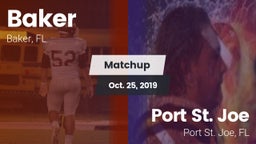 Matchup: Baker  vs. Port St. Joe  2019