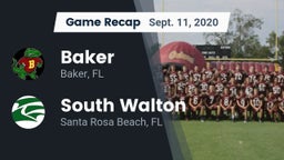 Recap: Baker  vs. South Walton  2020