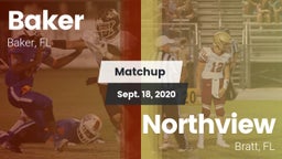 Matchup: Baker  vs. Northview  2020