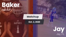 Matchup: Baker  vs. Jay  2020