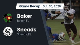 Recap: Baker  vs. Sneads  2020