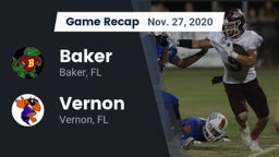 Recap: Baker  vs. Vernon  2020