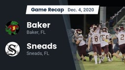 Recap: Baker  vs. Sneads  2020