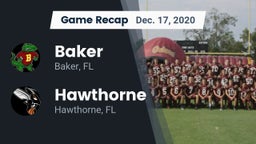 Recap: Baker  vs. Hawthorne  2020