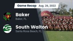 Recap: Baker  vs. South Walton  2022