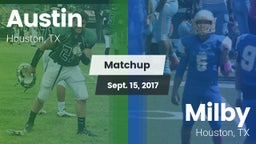 Matchup: Austin  vs. Milby  2017