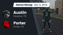 Recap: Austin  vs. Porter  2018