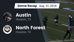 Recap: Austin  vs. North Forest  2018