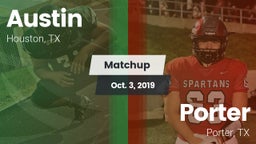 Matchup: Austin  vs. Porter  2019