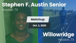 Matchup: Austin  vs. Willowridge  2020