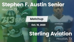 Matchup: Austin  vs. Sterling Aviation  2020